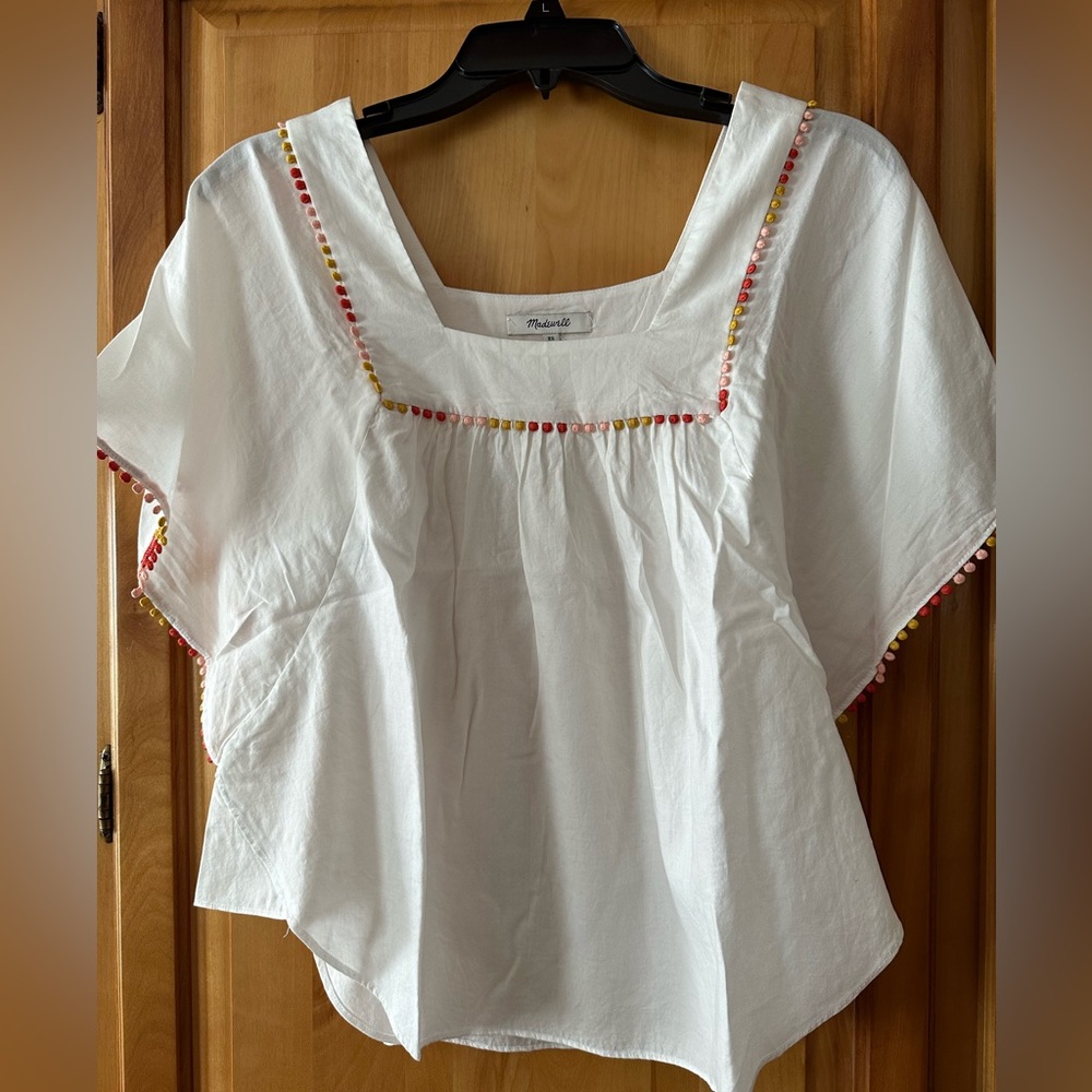 Madewell white shirt size XS.